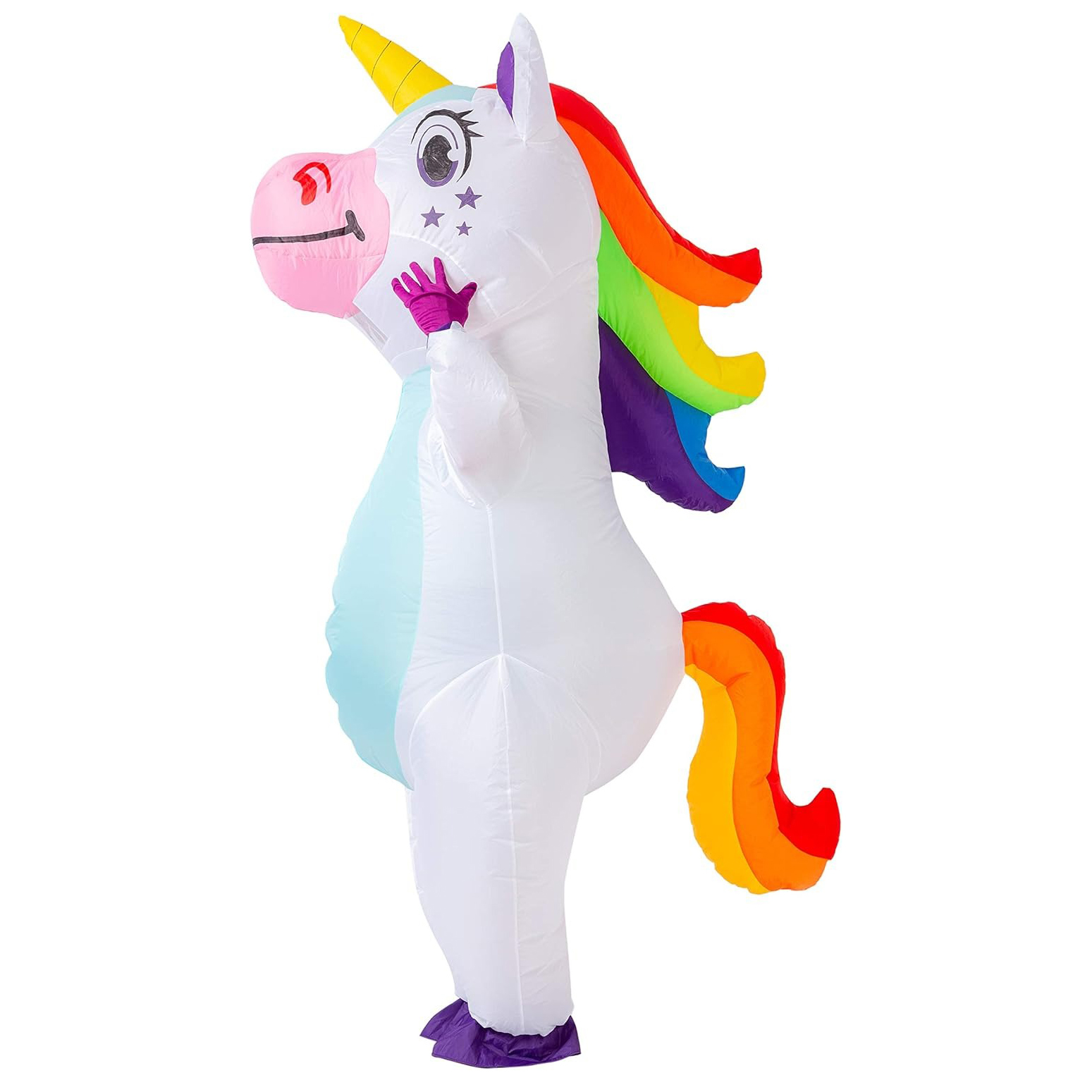 Dresses - Kostum Unicorn Tiup Dewasa untuk Halloween,