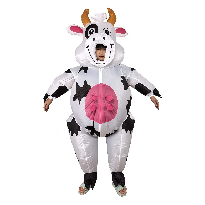 Dresses - Kostum Sapi Tiup Lucu untuk Halloween,
