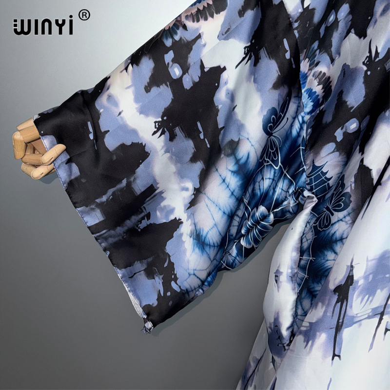 WINYI 2026 Kimono Boho Maxi Pa - Boho Summer Beach Maxi Dress ulasan dan harga