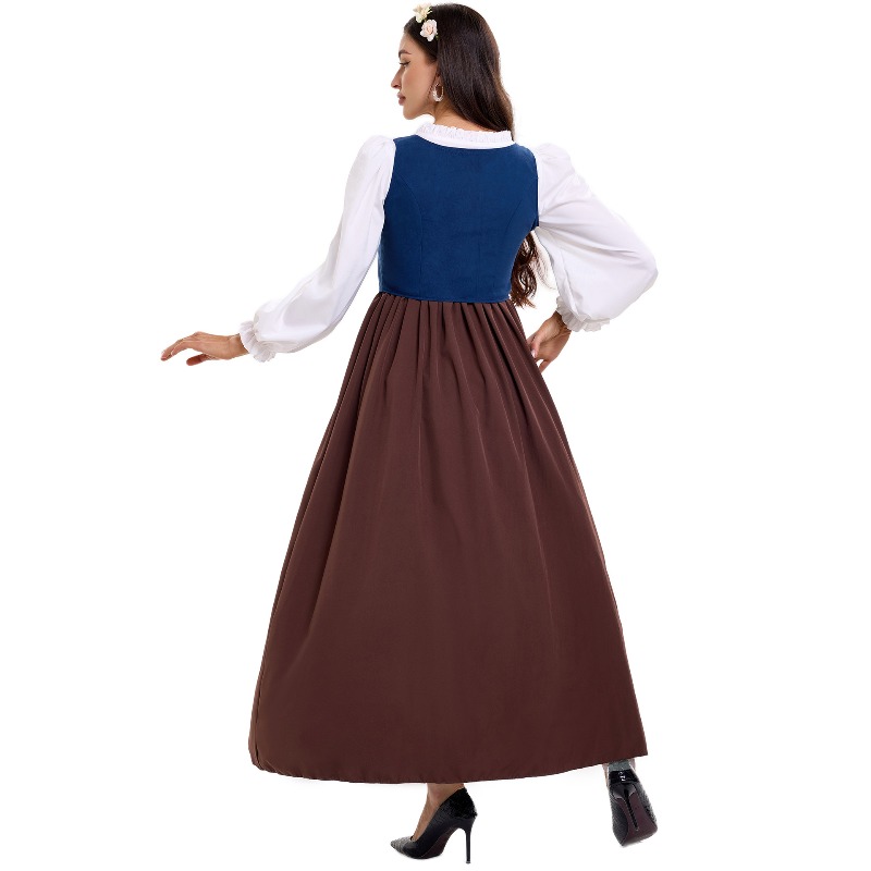 Kostum Petani Vintage untuk Wa - Skirts ulasan dan harga